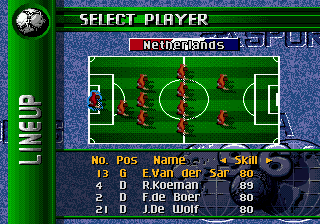 FIFA Soccer 96 screenshot 5 for Super Nintendo